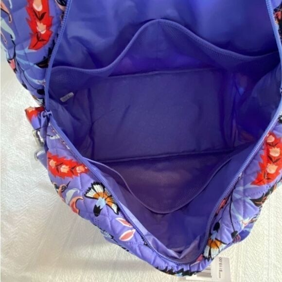 Vera Bradley Compact Travel Bag - Mural Garden - Picture 5 of 7